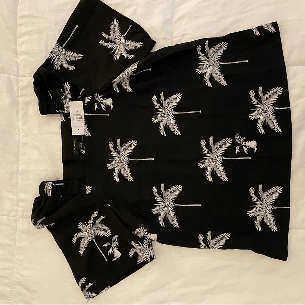 Black and white Ann Taylor top, size XS, new